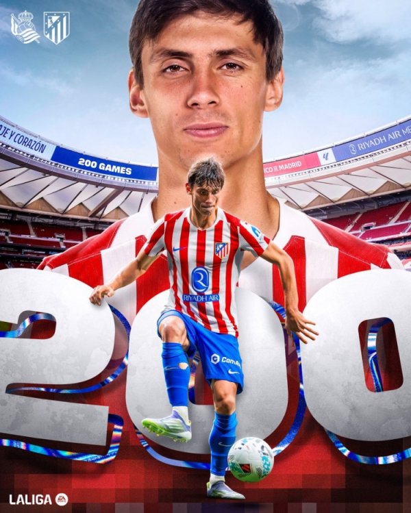 LA Liga chính thức phát hành poster để chúc mừng hậu vệ Atle