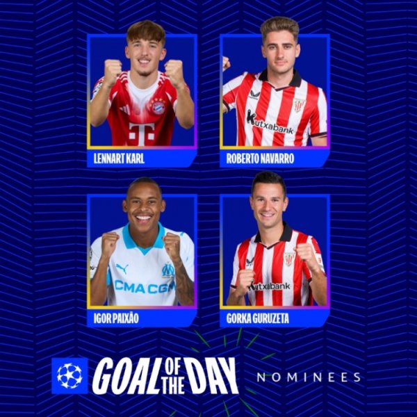 Ứng cử viên bàn thắng đẹp nhất ngày Champions League: Karl, 